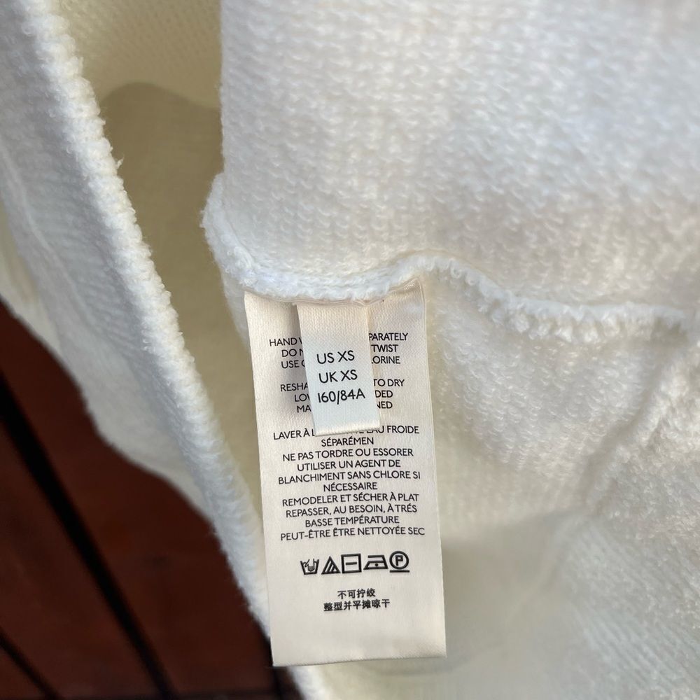 Free People Ottoman Slouchy Tunic Ecru Cream size XS NEW - Picture 7 of 8